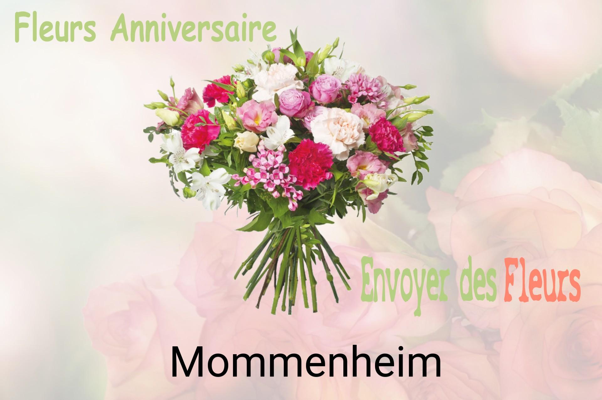 Bouquet de fleurs d’anniversaire livré à Mommenheim