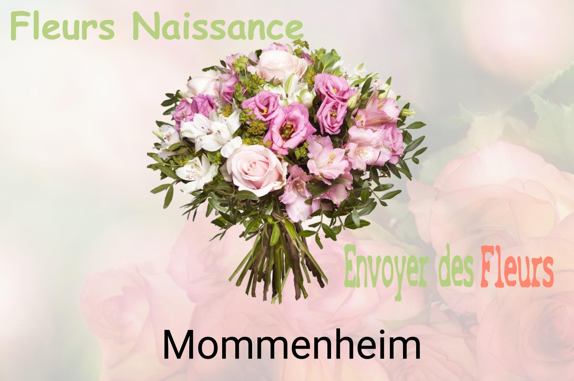 Bouquet de fleurs de naissance livré à Mommenheim